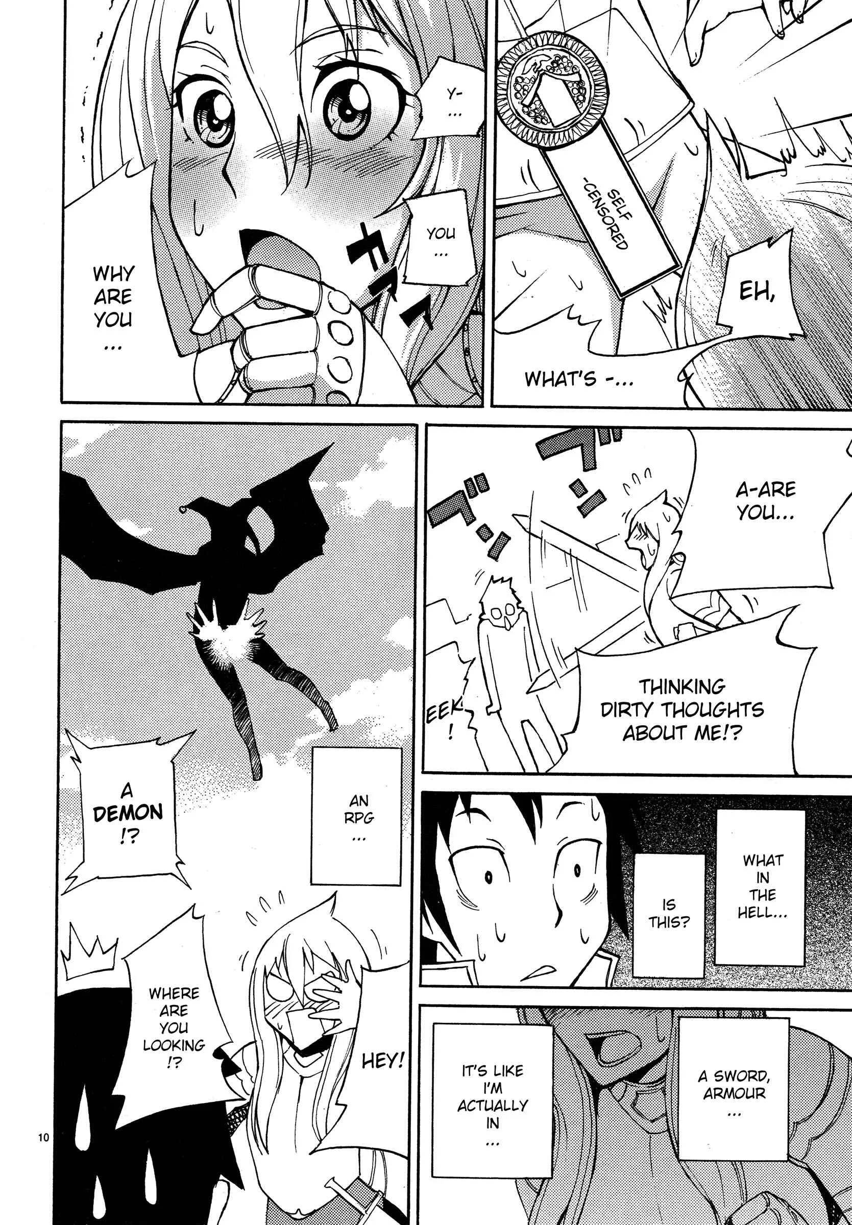 Blade Play Chapter 1: The Coming of The Hero - Page 10