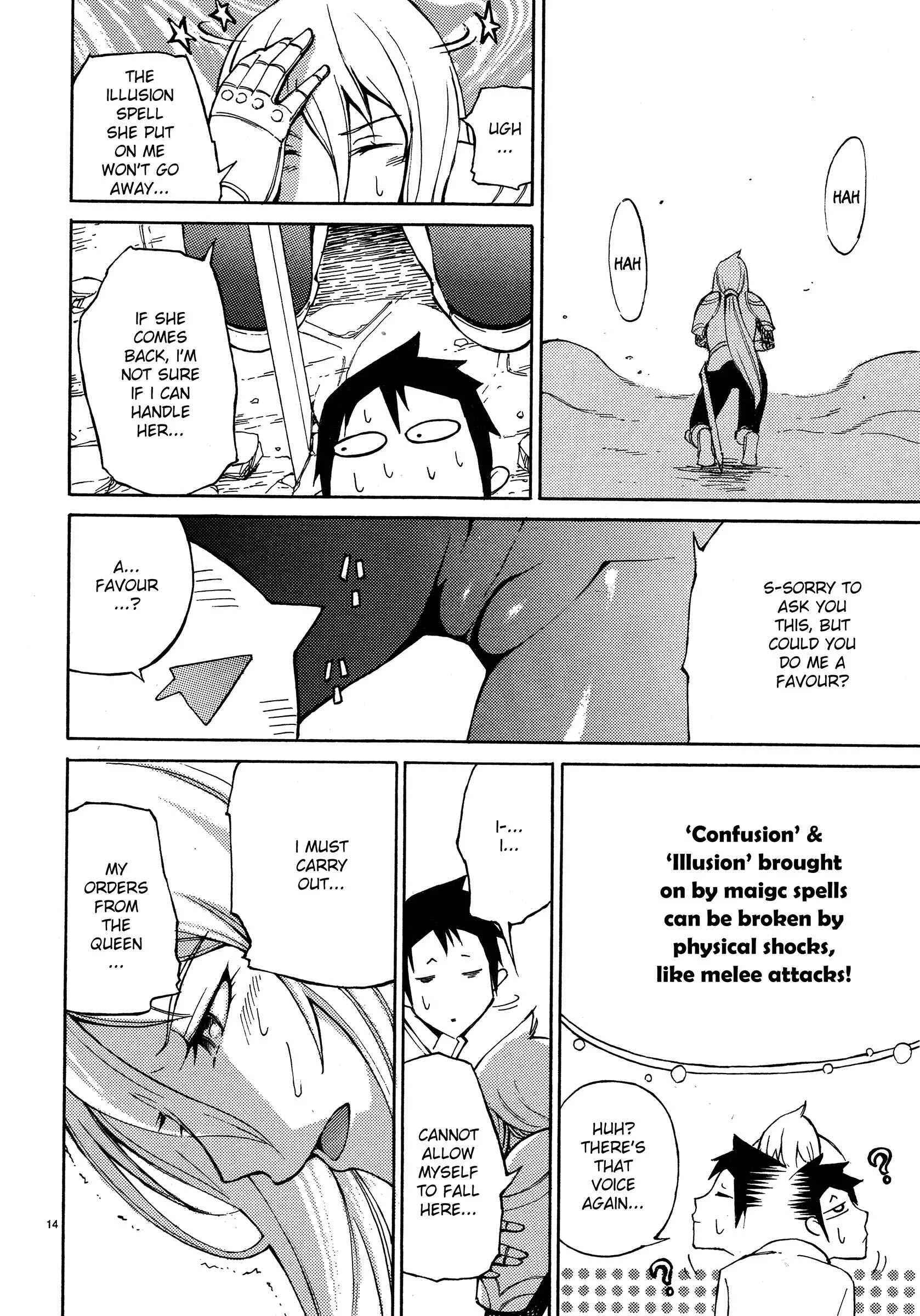 Blade Play Chapter 1: The Coming of The Hero - Page 14
