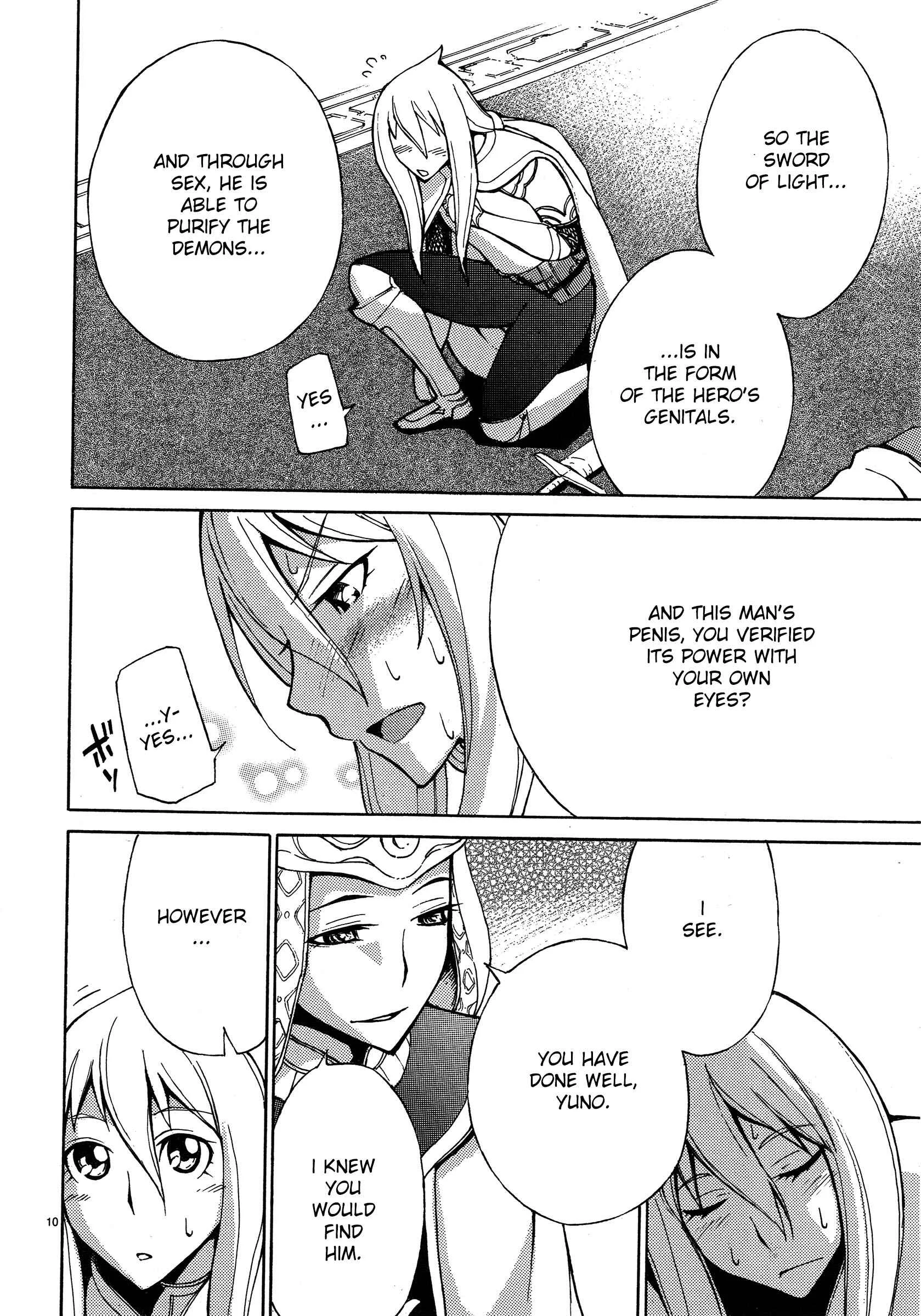 Blade Play Chapter 3: The Queen's Naughty Plan - Page 9