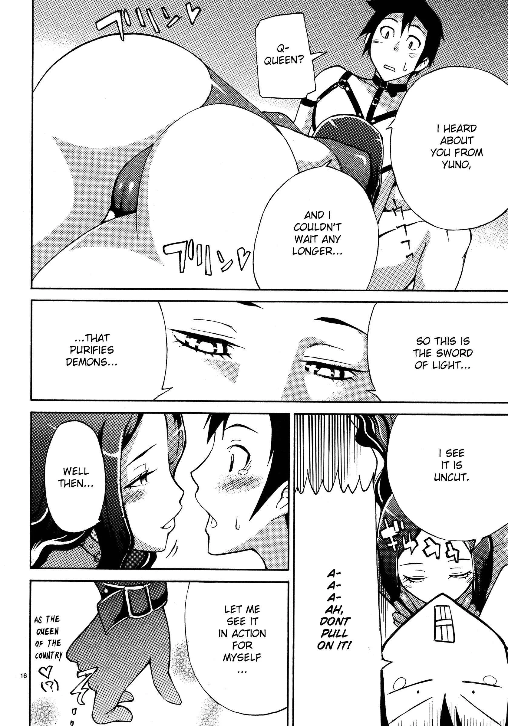 Blade Play Chapter 3: The Queen's Naughty Plan - Page 15