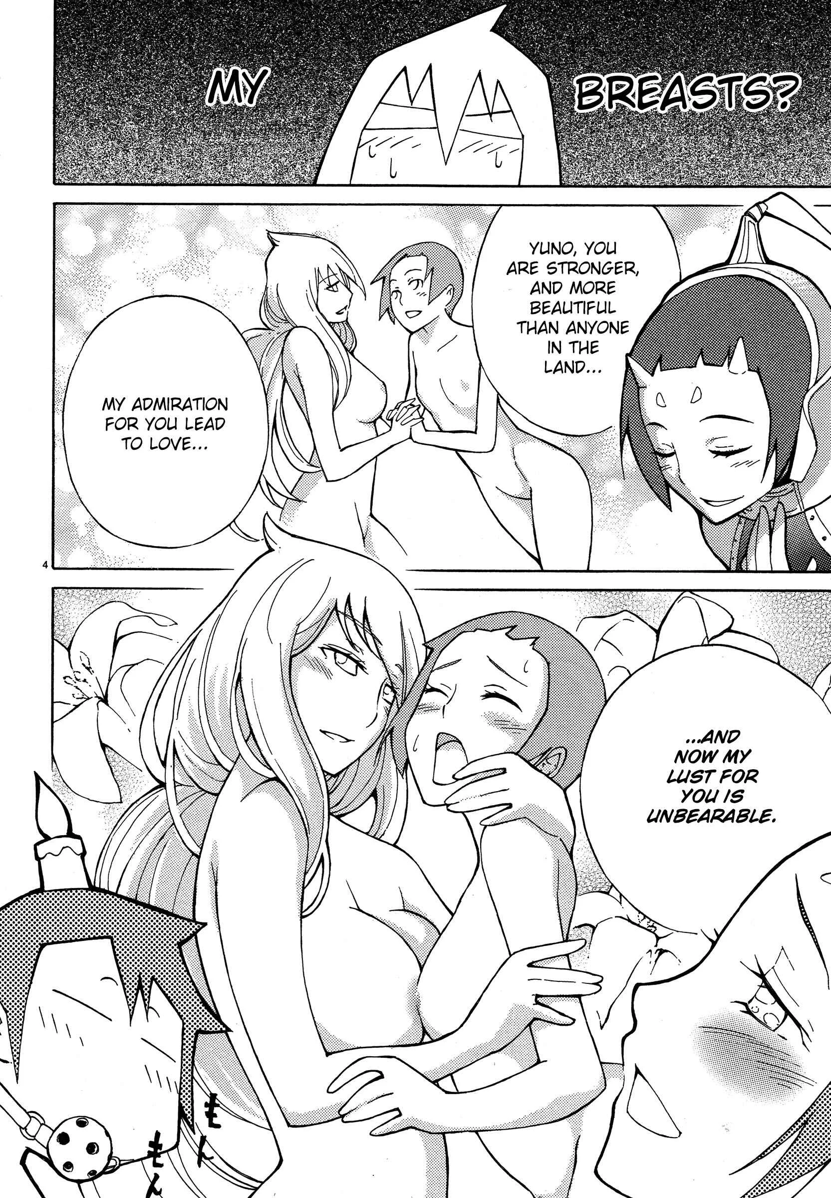 Blade Play Chapter 4: An Encounter With Breasts - Page 4
