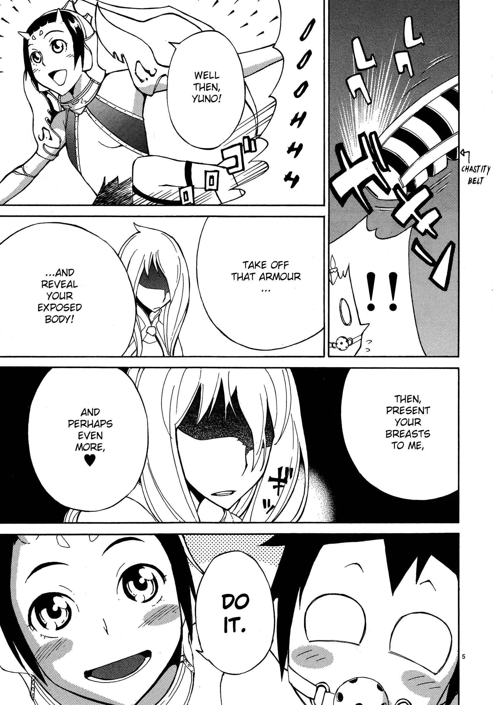Blade Play Chapter 4: An Encounter With Breasts - Page 5