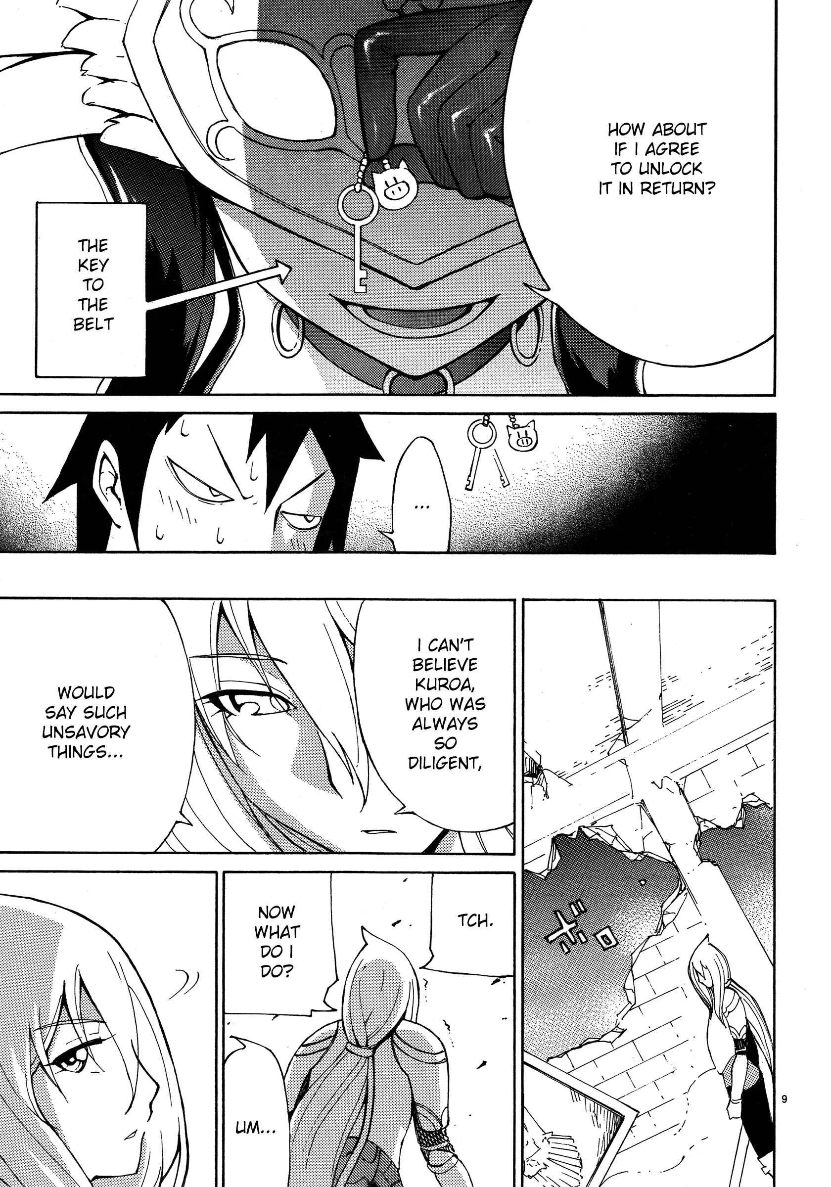 Blade Play Chapter 4: An Encounter With Breasts - Page 9