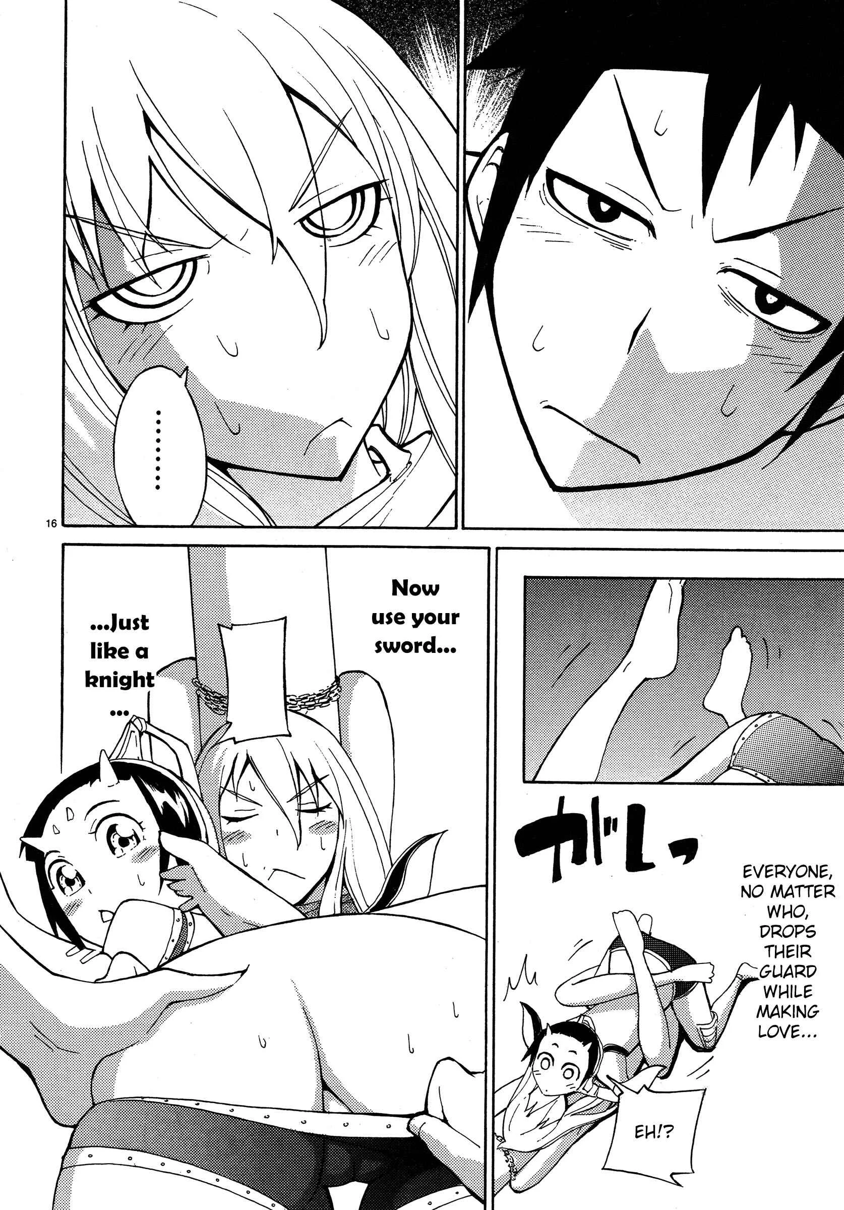 Blade Play Chapter 4: An Encounter With Breasts - Page 16