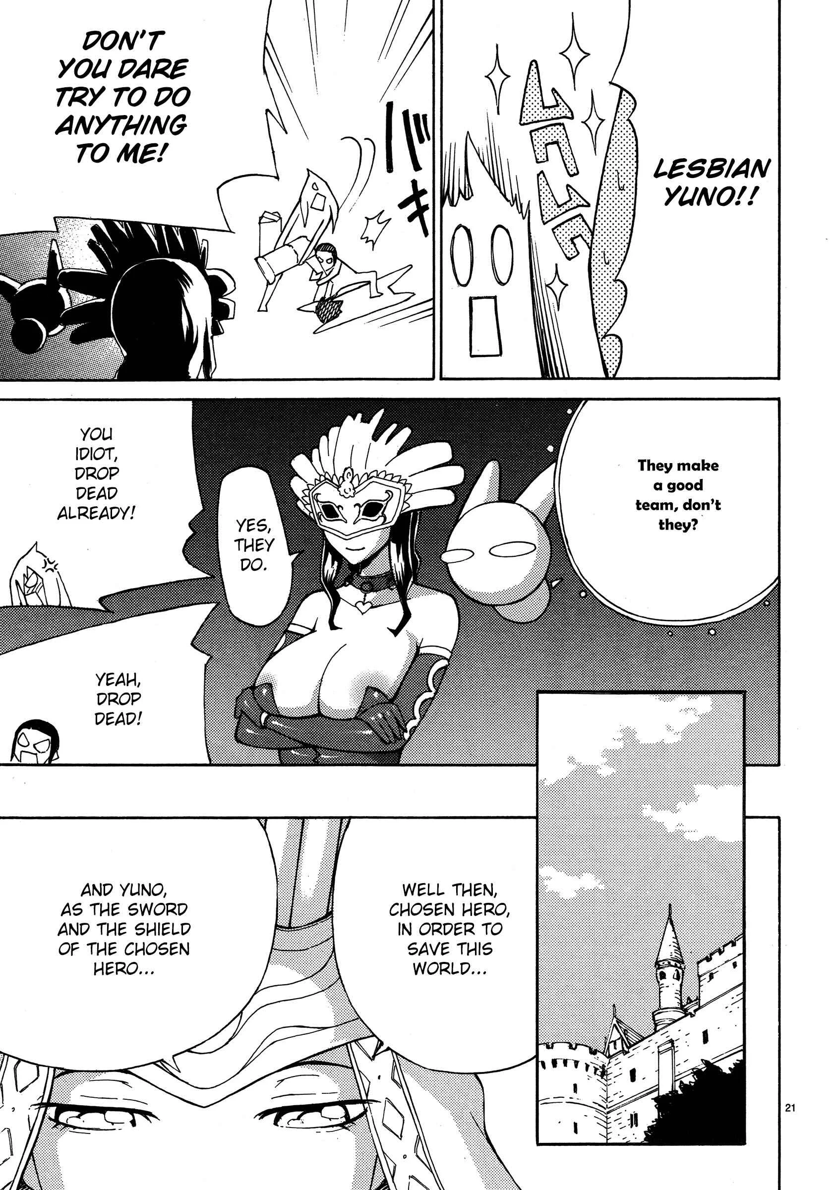 Blade Play Chapter 4: An Encounter With Breasts - Page 21