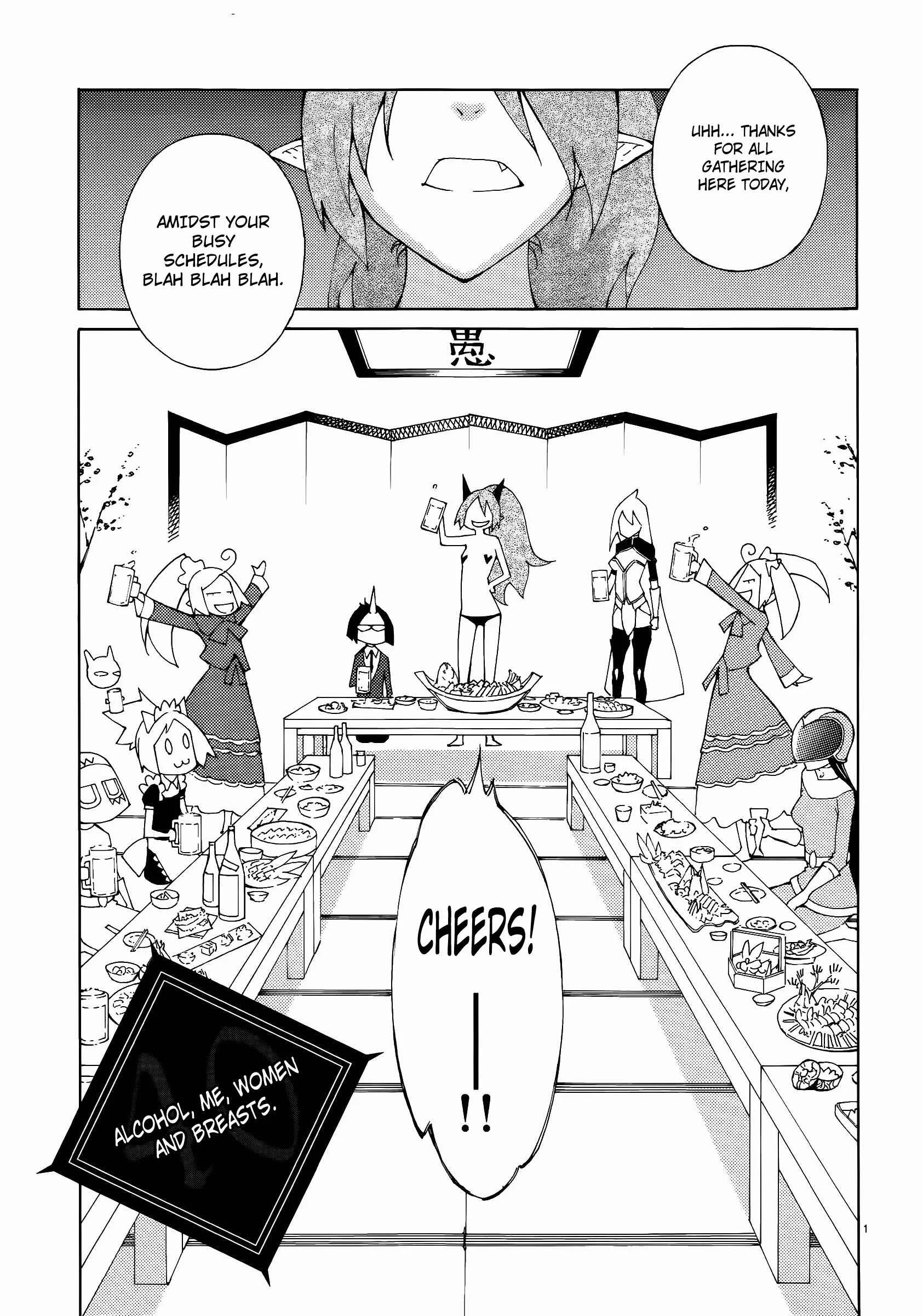 Blade Play Chapter 40: Alcohol, Me, Women And Breasts. - Page 1