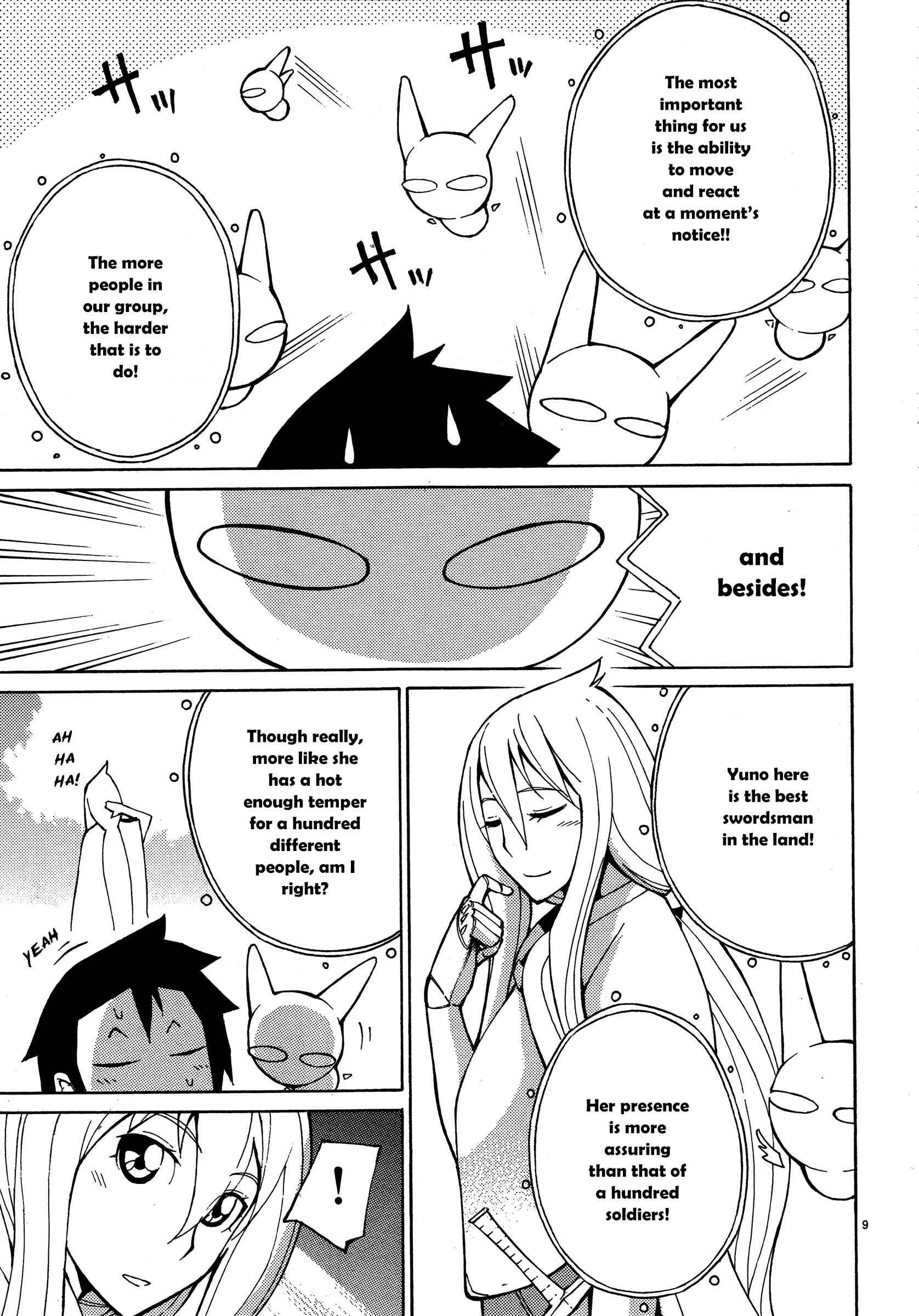 Blade Play Chapter 5: Both An Enemy & A Monkey - Page 8