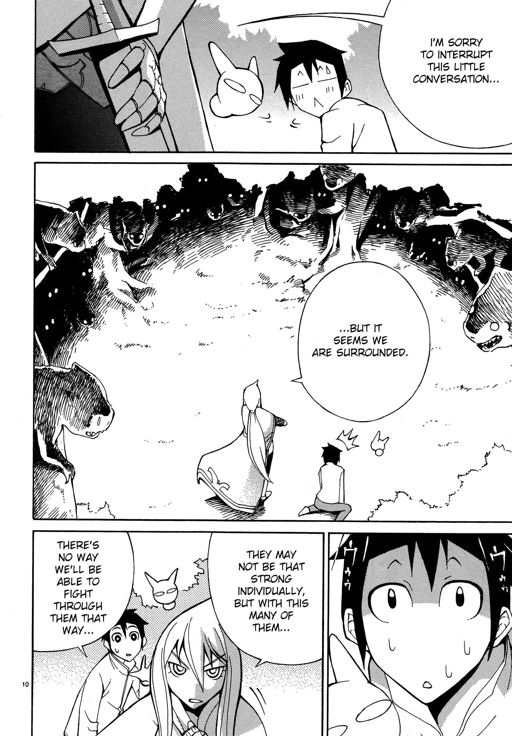 Blade Play Chapter 5: Both An Enemy & A Monkey - Page 9
