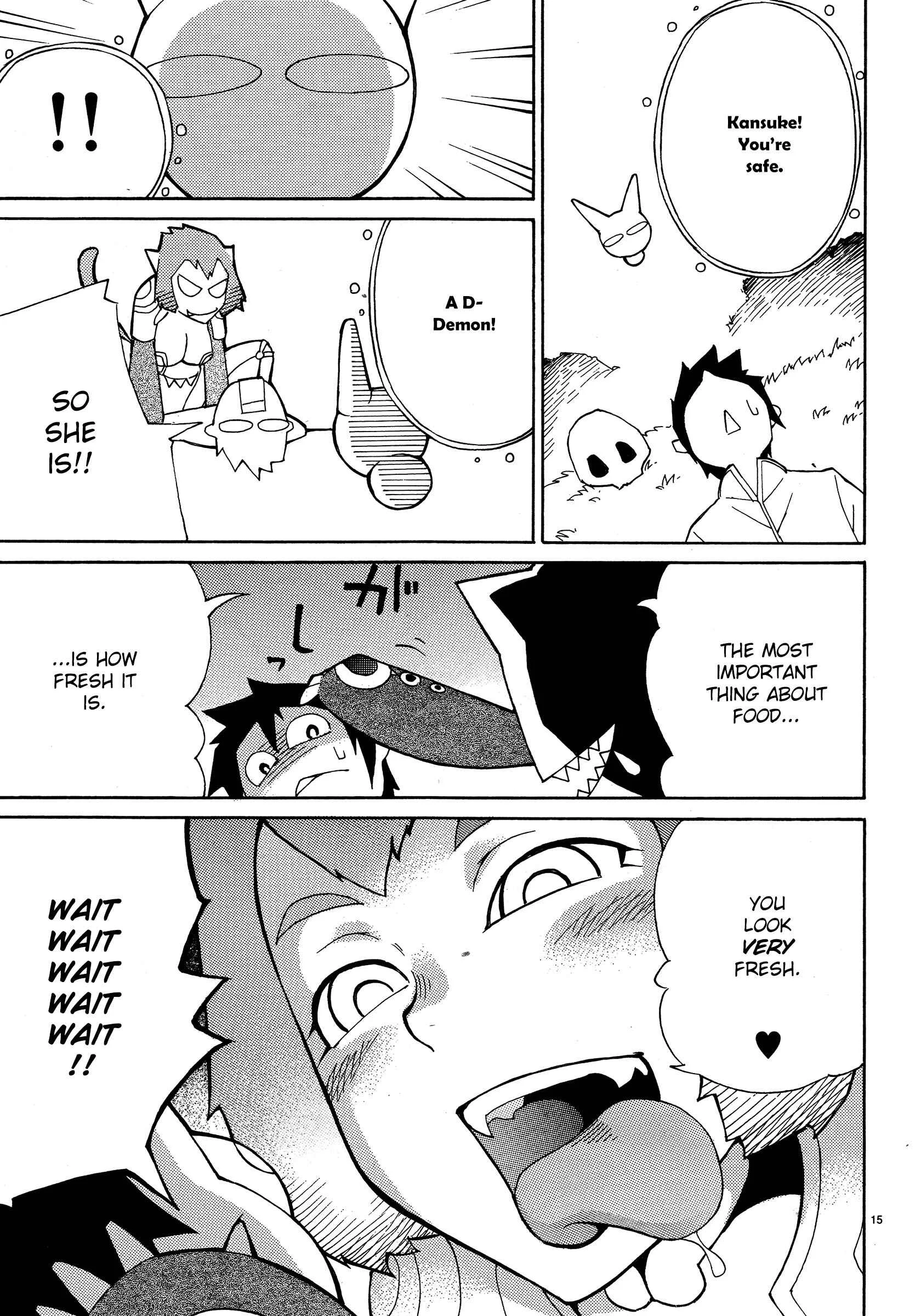 Blade Play Chapter 5: Both An Enemy & A Monkey - Page 14