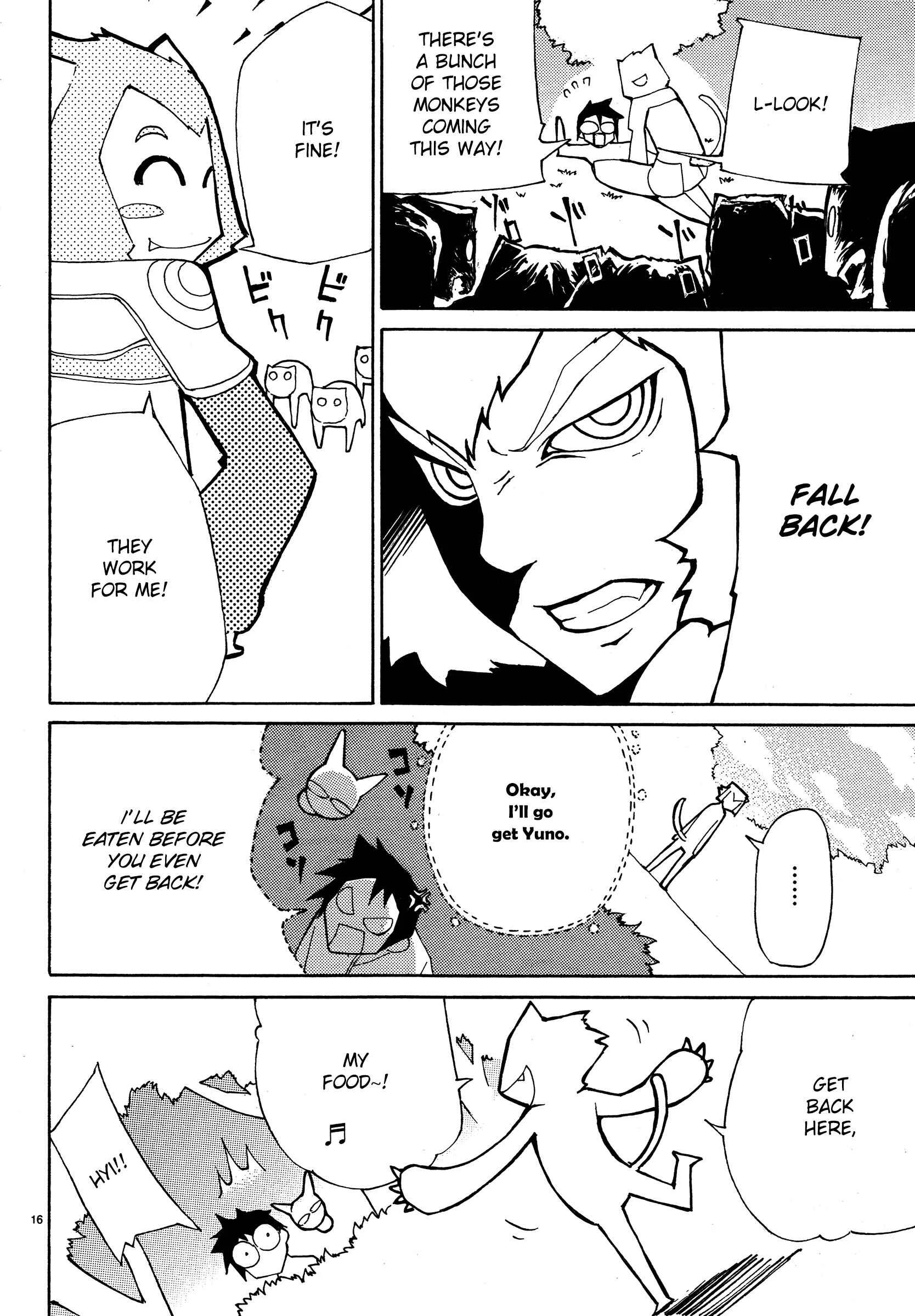 Blade Play Chapter 5: Both An Enemy & A Monkey - Page 15