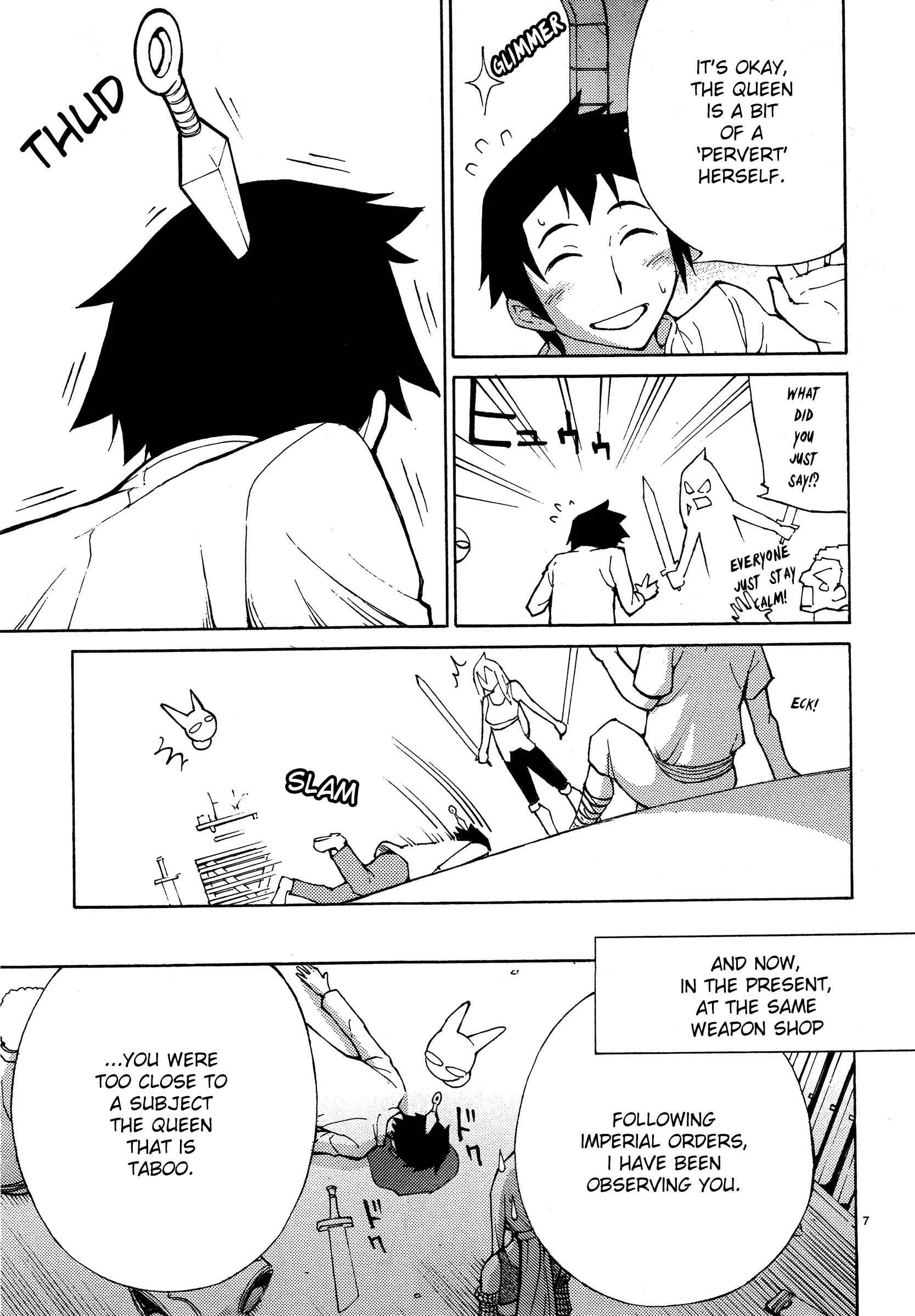 Blade Play Chapter 7: Masturbation Overkill - Page 7
