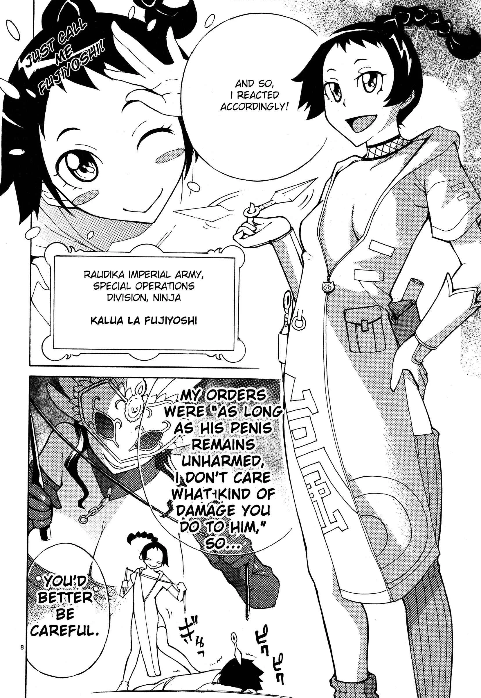 Blade Play Chapter 7: Masturbation Overkill - Page 8