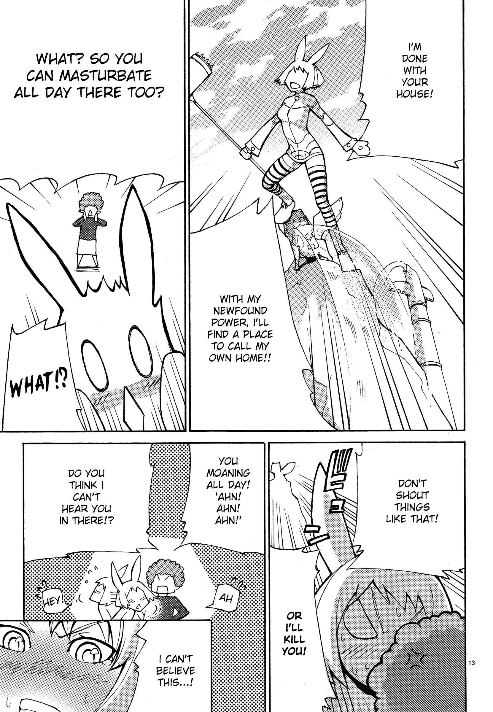 Blade Play Chapter 7: Masturbation Overkill - Page 13