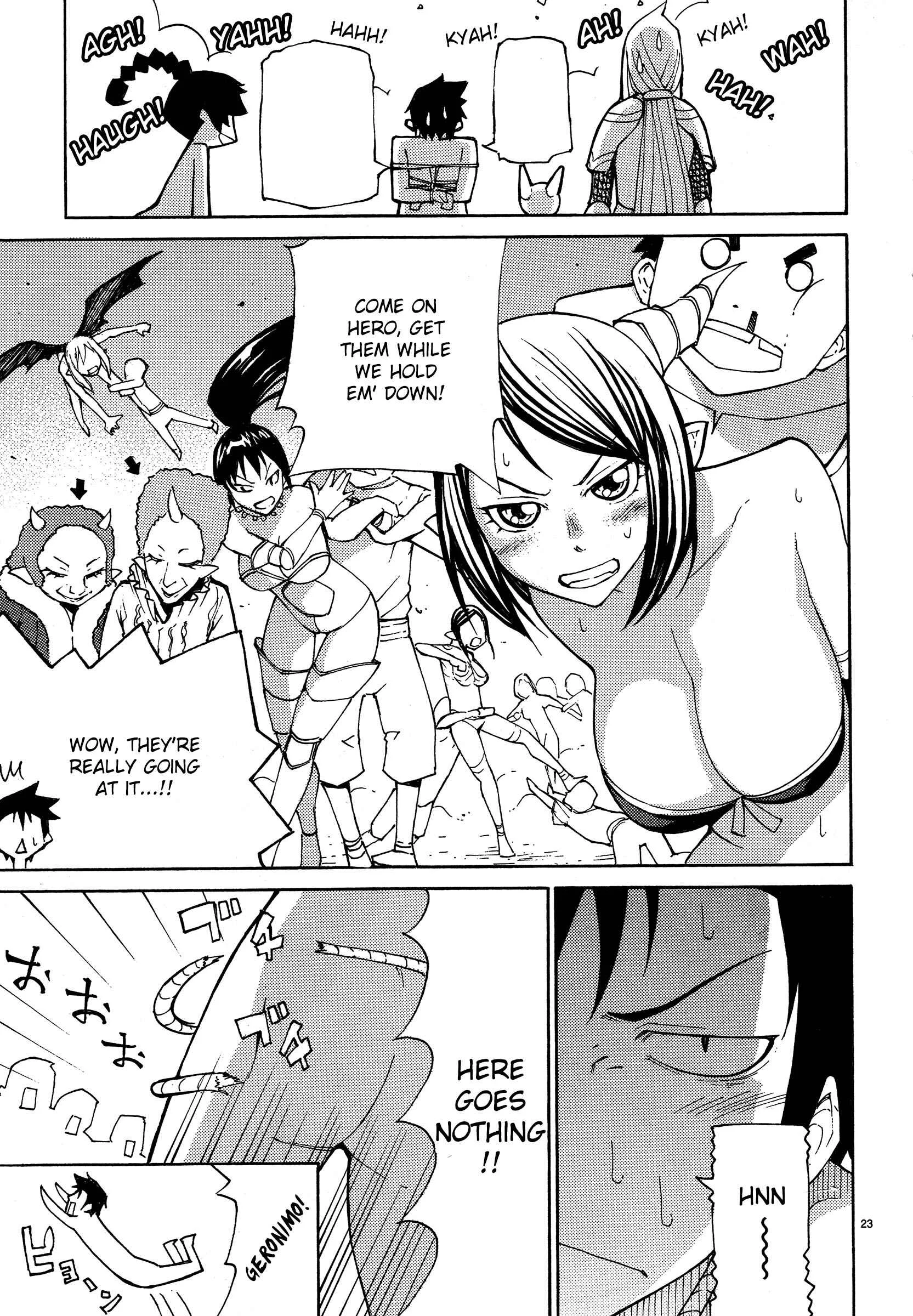 Blade Play Chapter 8: A Master? 16 In A Row! - Page 21