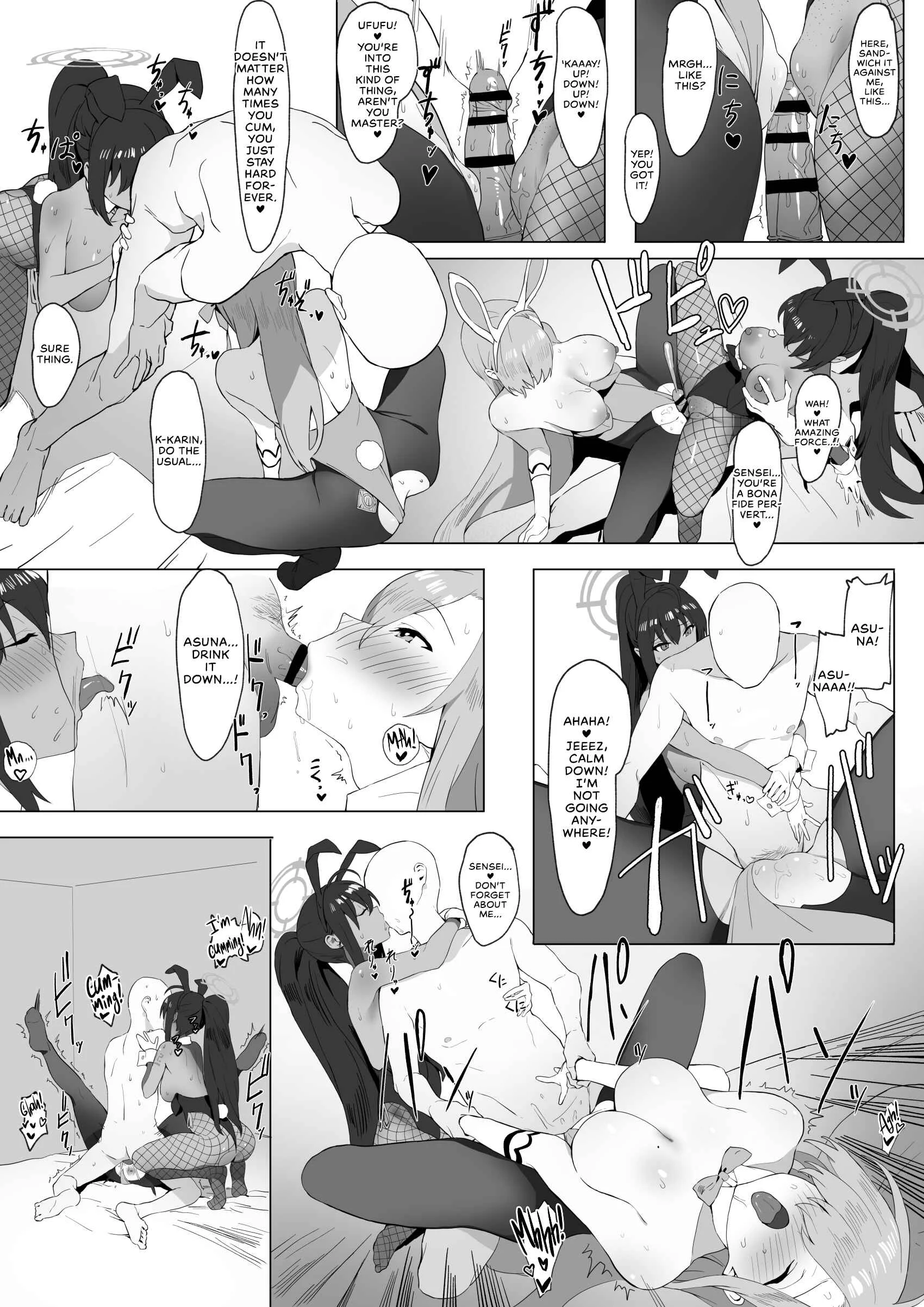 Blue Archive - Asuna and Karin, At Your Service! Chapter 1: Oneshot - Page 10