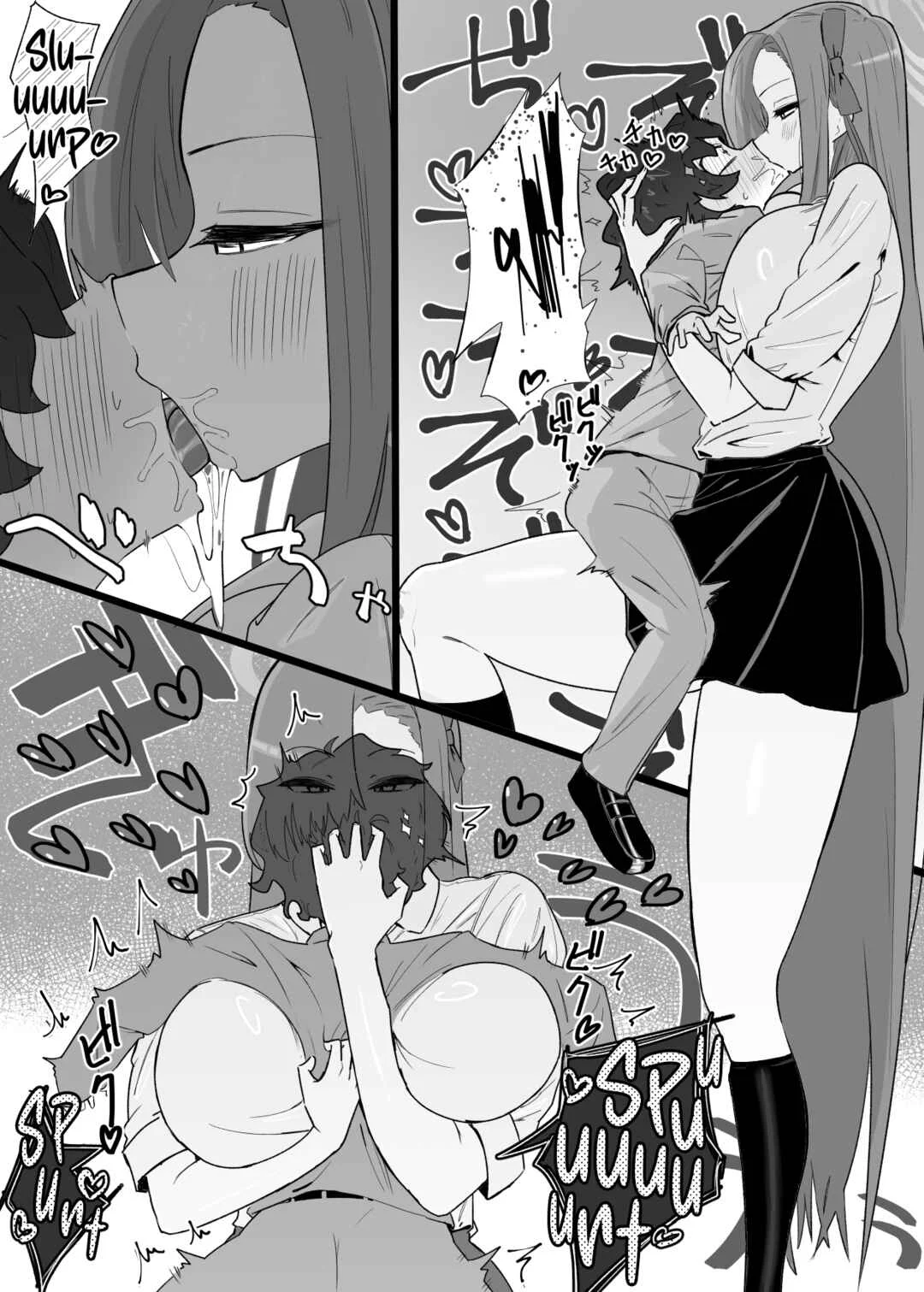Blue Archive - Chiccha Sensei ga Asuna ni Osowareru Chapter 1: Asuna Assaults The Small Sensei Part 1-3 - Page 4