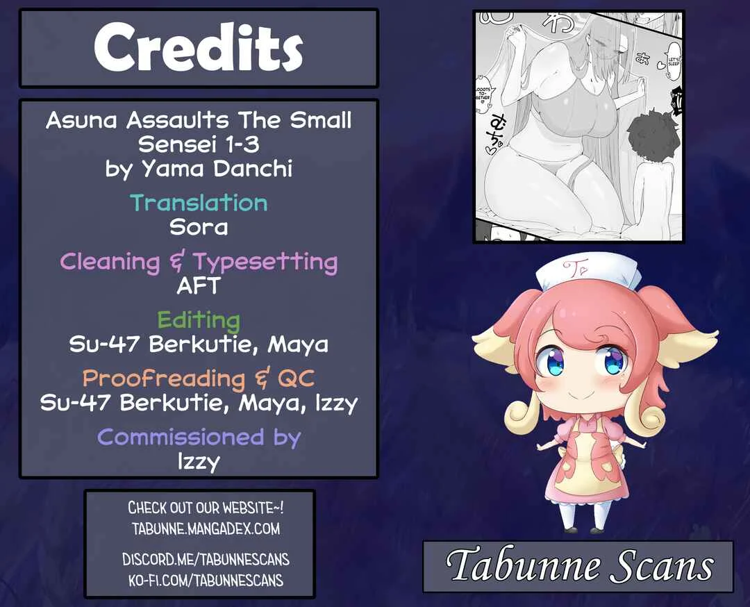 Blue Archive - Chiccha Sensei ga Asuna ni Osowareru Chapter 1: Asuna Assaults The Small Sensei Part 1-3 - Page 17