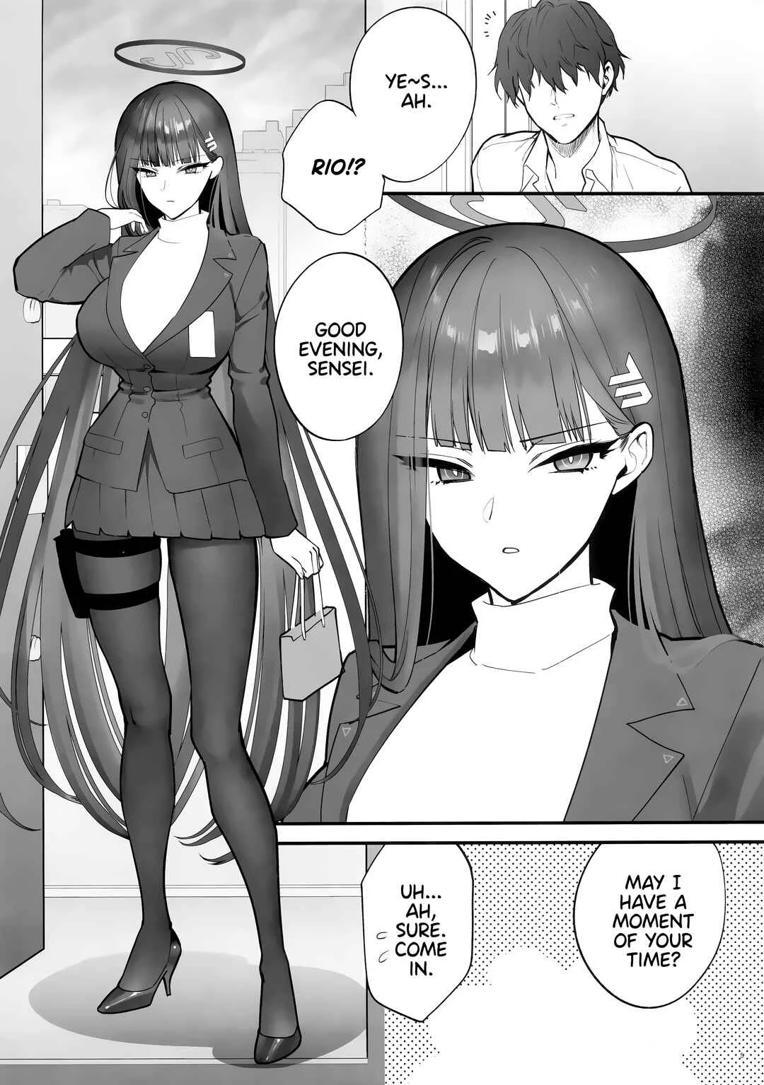 Blue Archive - CHOCOLATE & CREAM (Doujinshi) Chapter 1 - Page 4