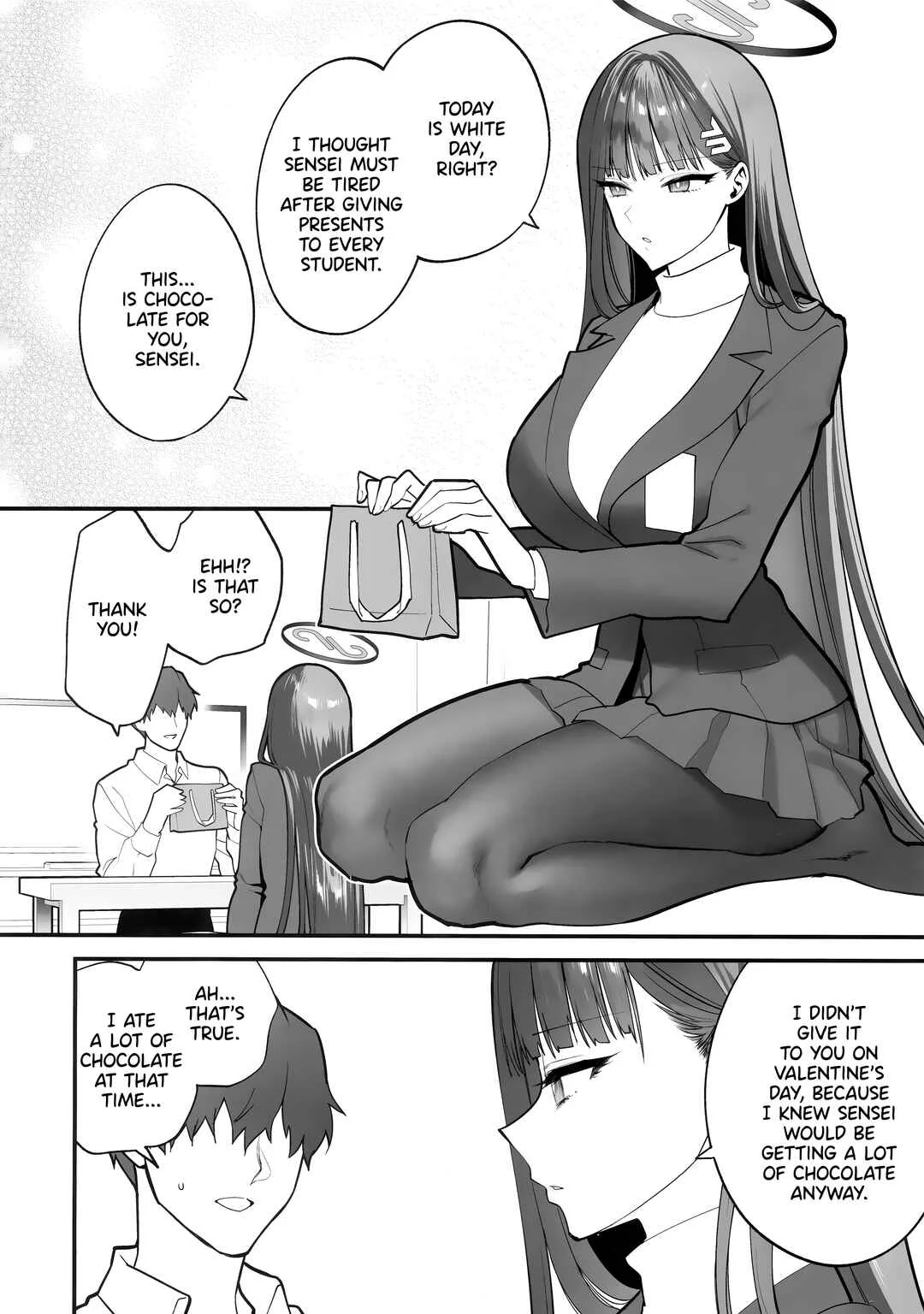 Blue Archive - CHOCOLATE & CREAM (Doujinshi) Chapter 1 - Page 5