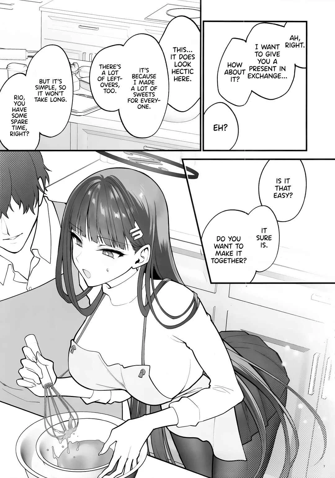 Blue Archive - CHOCOLATE & CREAM (Doujinshi) Chapter 1 - Page 6