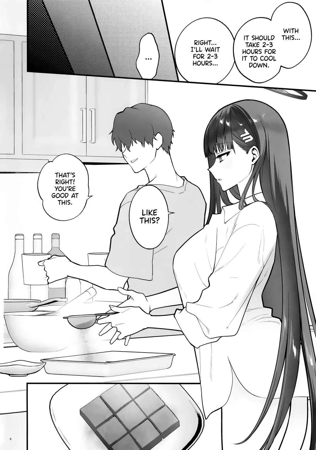Blue Archive - CHOCOLATE & CREAM (Doujinshi) Chapter 1 - Page 7