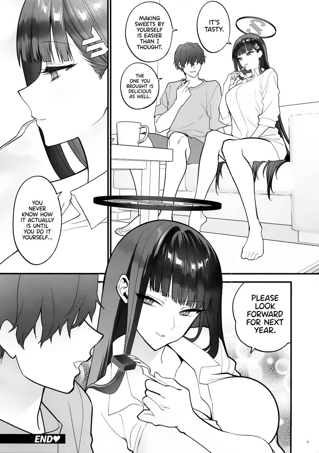Blue Archive - CHOCOLATE & CREAM (Doujinshi) Chapter 1 - Page 8