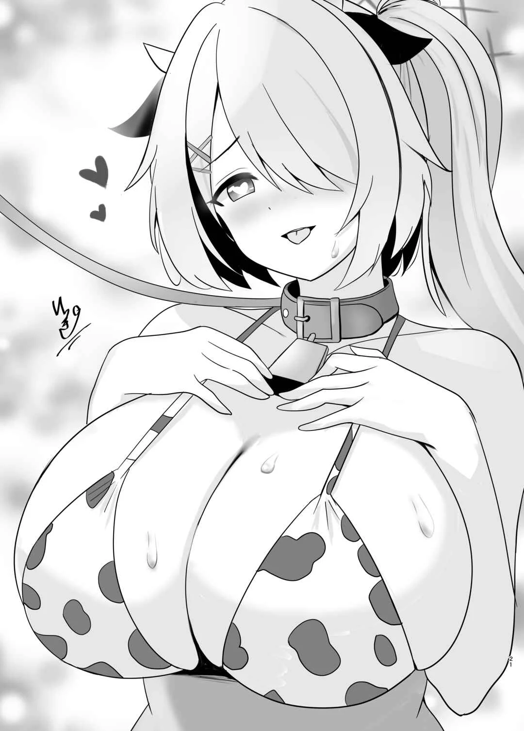 Blue Archive - Hiyori's Soft Pregnant Belly (Doujinshi) Chapter 1 - Page 19