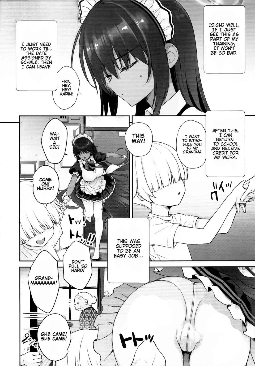 Blue Archive - Karin-chan no Ura Shinpi Kaihou ~Suimin Zecchou, Kaishi~ Hen (Doujinshi) Chapter 1 - Page 5