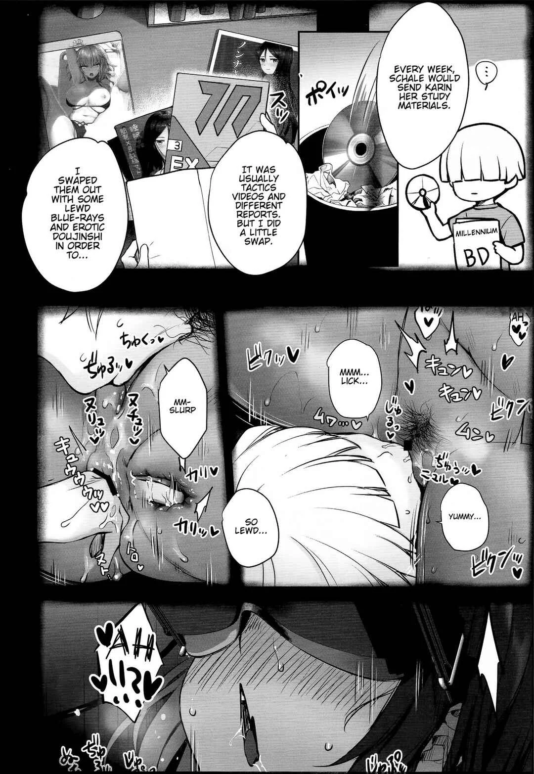Blue Archive - Karin-chan no Ura Shinpi Kaihou ~Suimin Zecchou, Kaishi~ Hen (Doujinshi) Chapter 1 - Page 21
