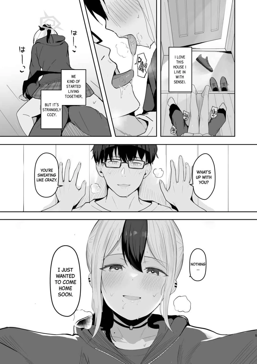 Blue Archive - Kayoko to Dousei Seikatsu (Doujinshi) Chapter 1 - Page 5