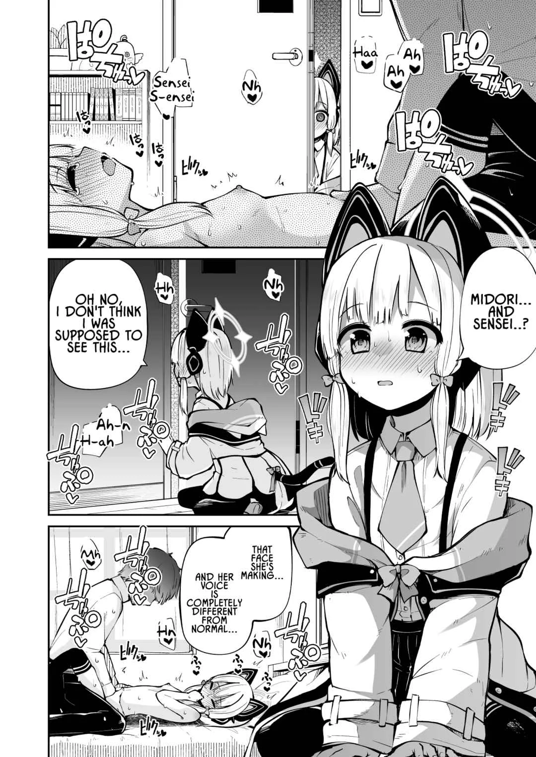 Blue Archive - Momoiro no Kataomoi (Doujinshi) Chapter 1 - Page 4