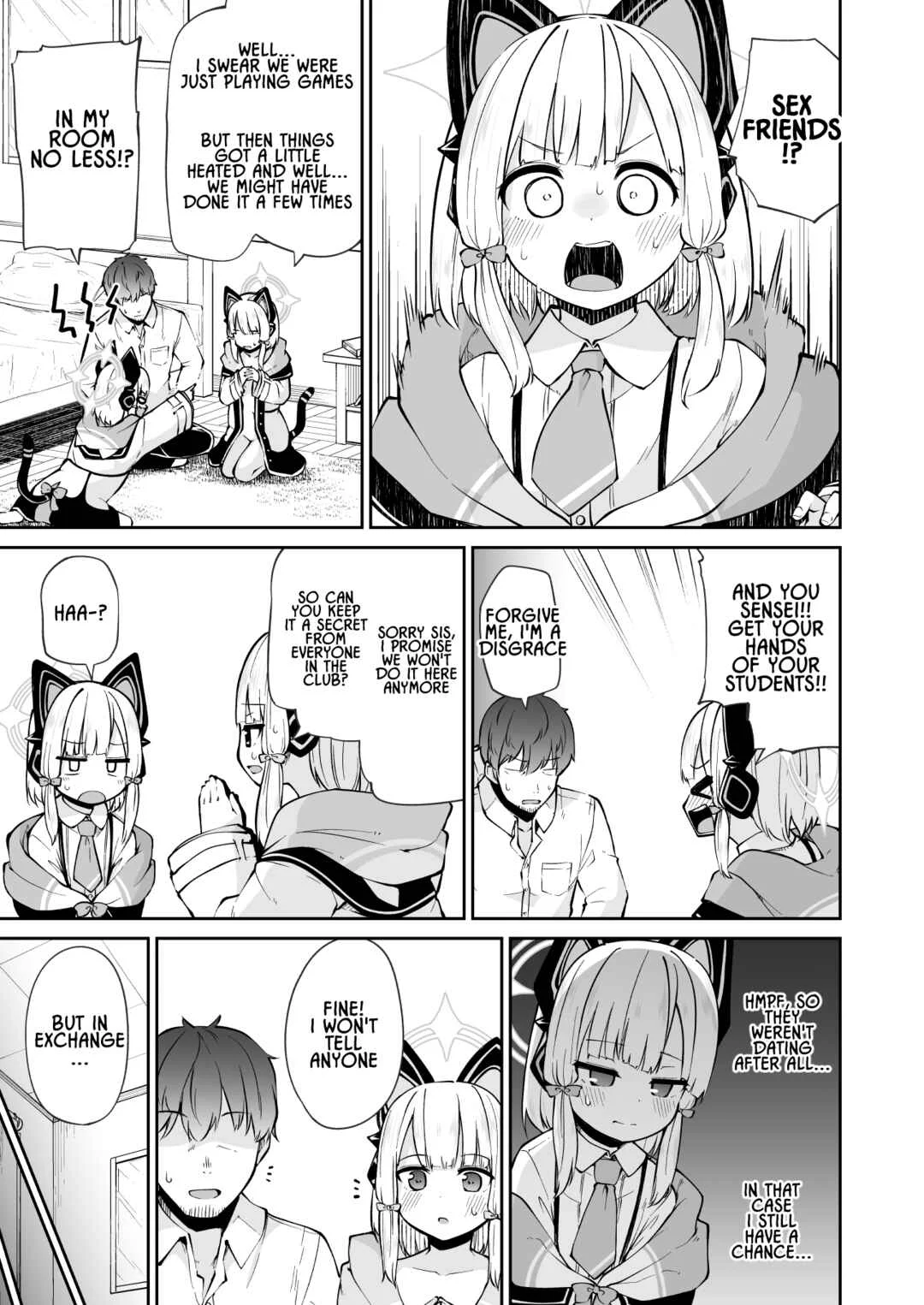 Blue Archive - Momoiro no Kataomoi (Doujinshi) Chapter 1 - Page 7