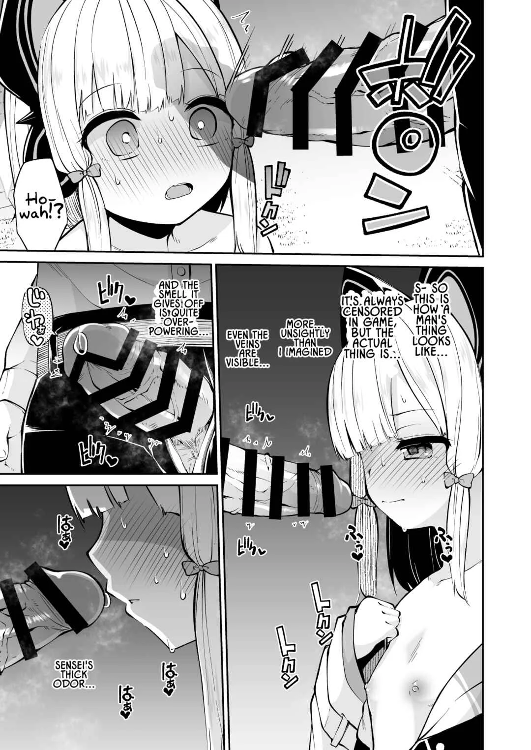 Blue Archive - Momoiro no Kataomoi (Doujinshi) Chapter 1 - Page 9