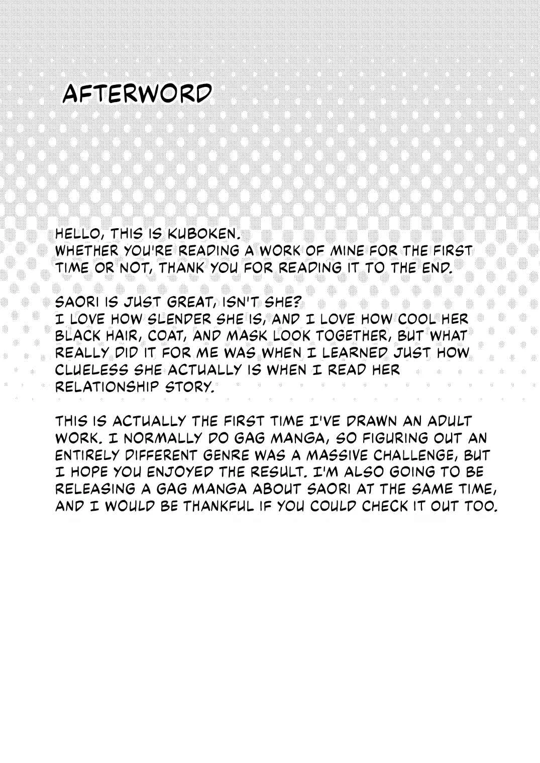Blue Archive - SAORI ONE-NIGHT (Doujinshi) Chapter 1 - Page 28