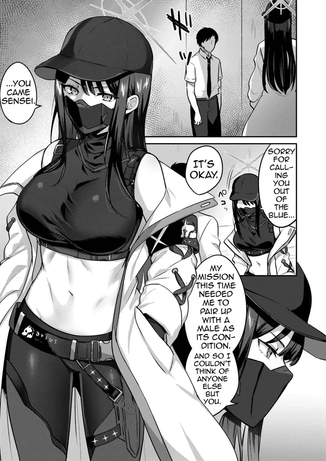 Blue Archive - Saori to xxx Shinai to Derarenai Heya (Doujinshi) Chapter 1 - Page 4