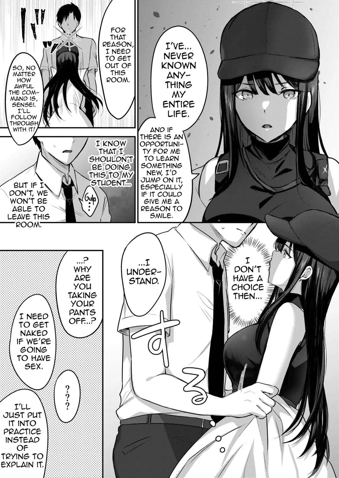 Blue Archive - Saori to xxx Shinai to Derarenai Heya (Doujinshi) Chapter 1 - Page 6