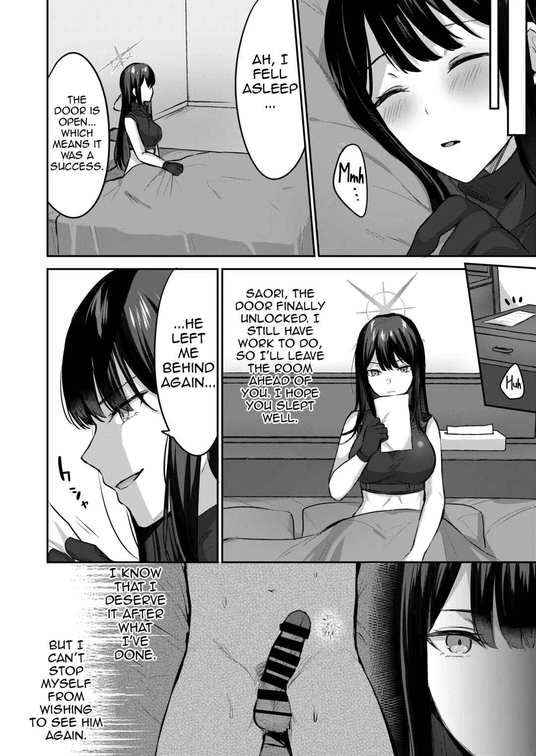 Blue Archive - Saori to xxx Shinai to Derarenai Heya (Doujinshi) Chapter 1 - Page 23