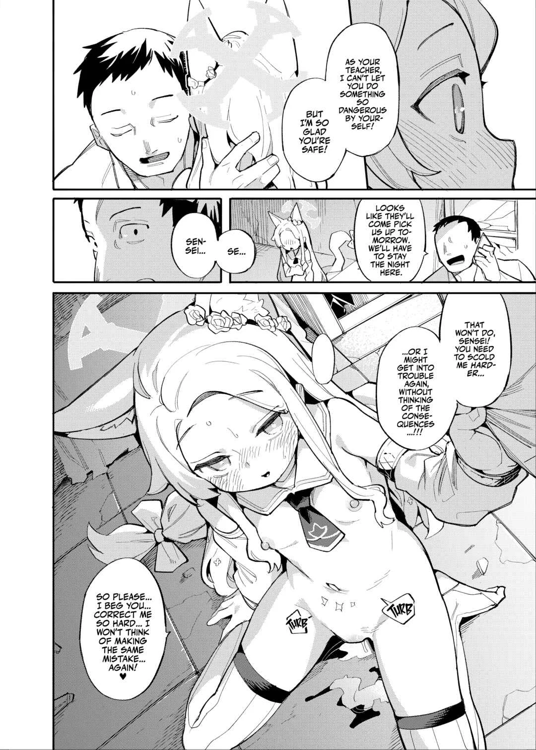 Blue Archive - Sexy Foxy Crisis (Doujinshi) Chapter 1 - Page 17