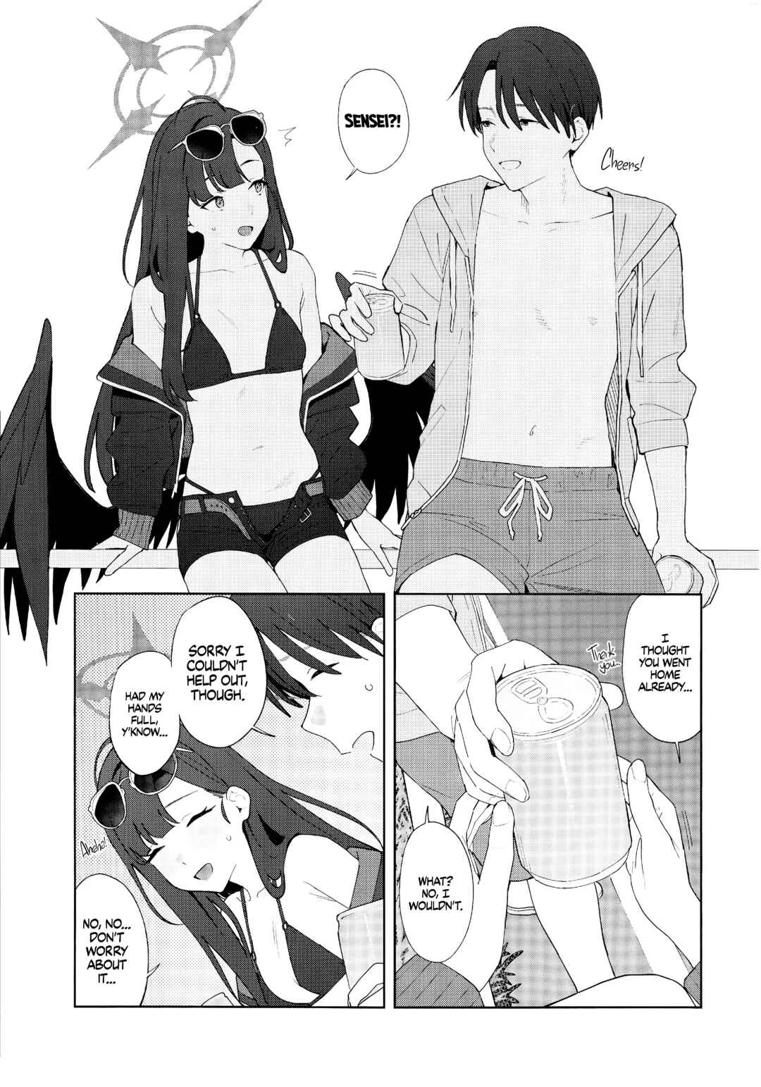 Blue Archive - Summer Night Retreat Chapter 1 - Page 12