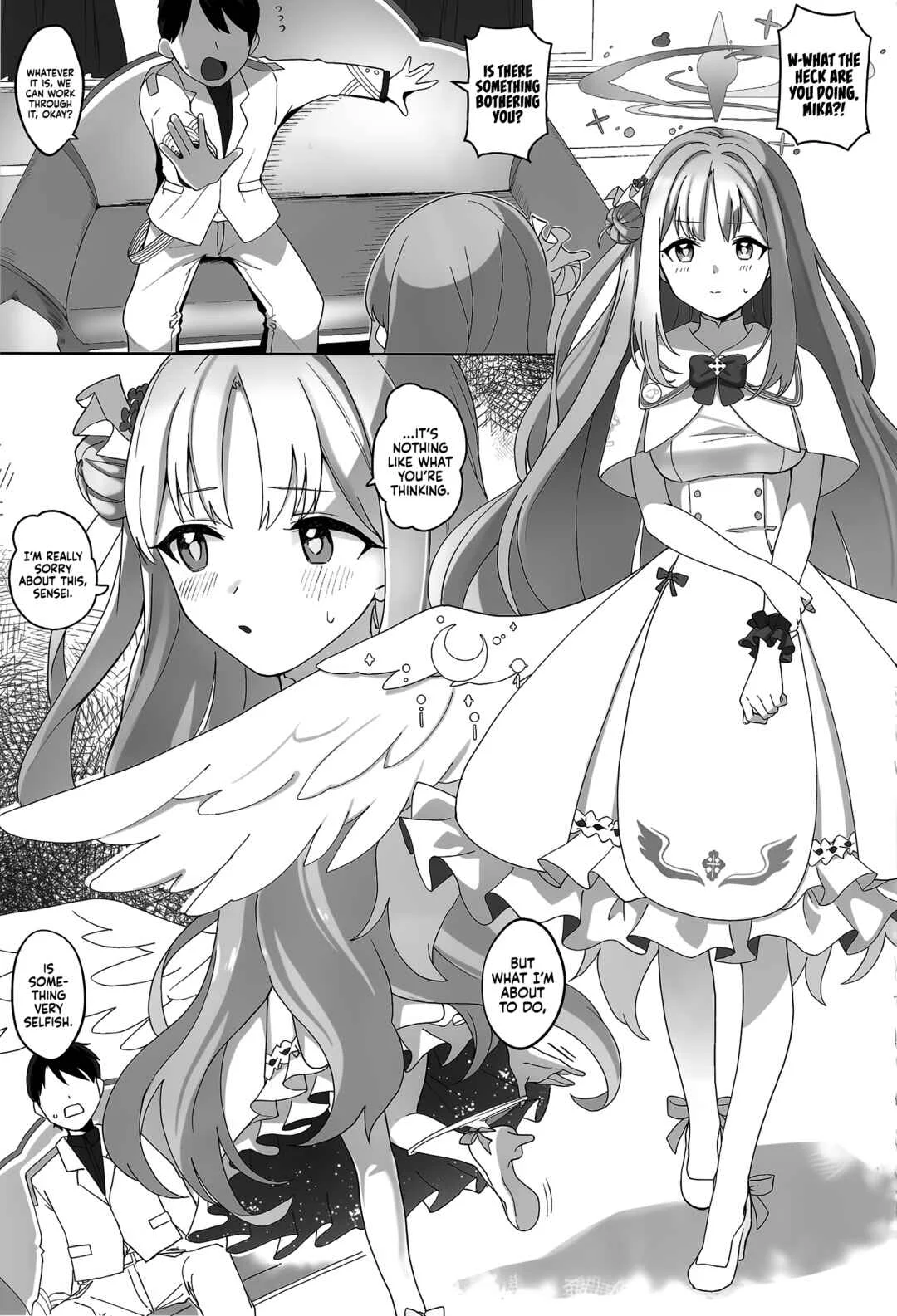 Blue Archive - The Bumbling Princess Longs For Her Prince's Love Chapter 1 - Page 4