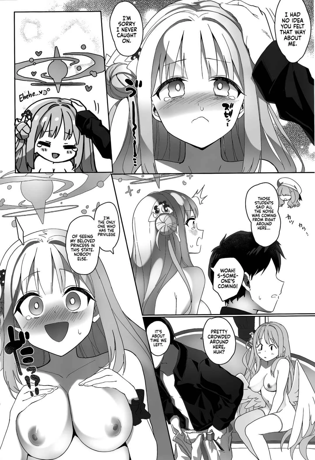 Blue Archive - The Bumbling Princess Longs For Her Prince's Love Chapter 1 - Page 17