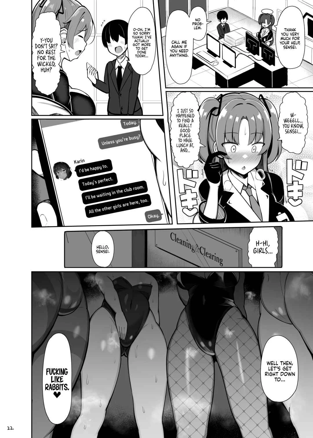 Blue Archive - Usagi no Koubi Chapter 1 - Page 21