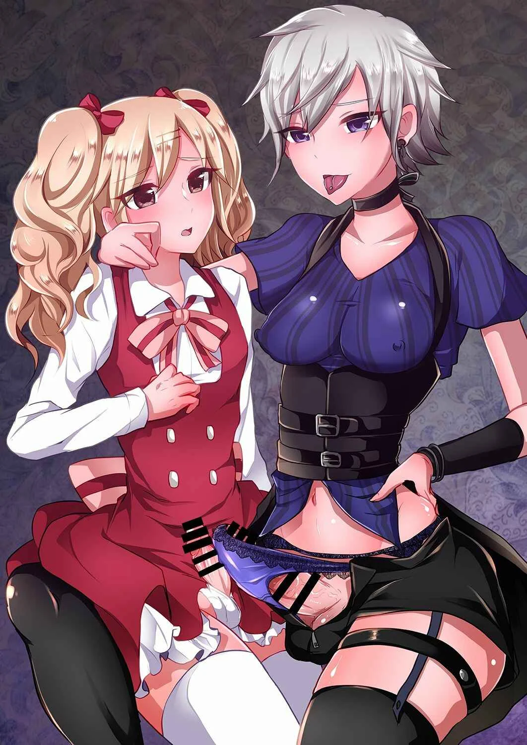 Boku ga Hitomebore Shita Gothic Onee-san wa Futanari datta Ken Chapter 2 - Page 2