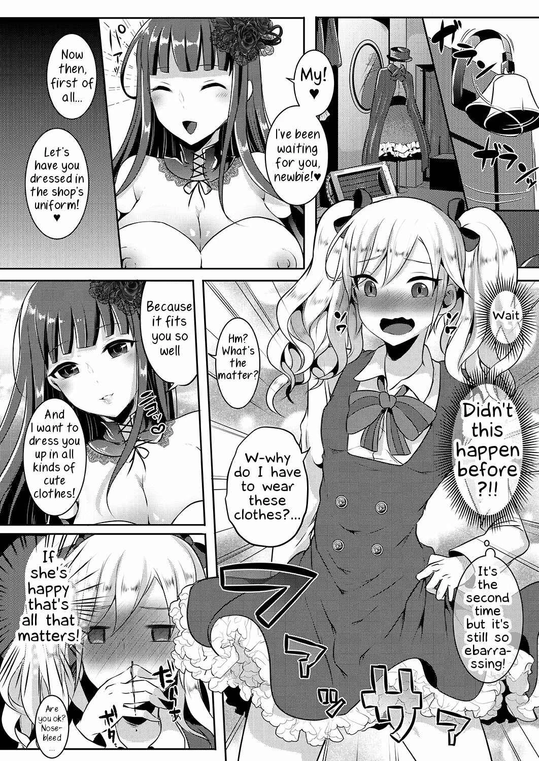 Boku ga Hitomebore Shita Gothic Onee-san wa Futanari datta Ken Chapter 2 - Page 5
