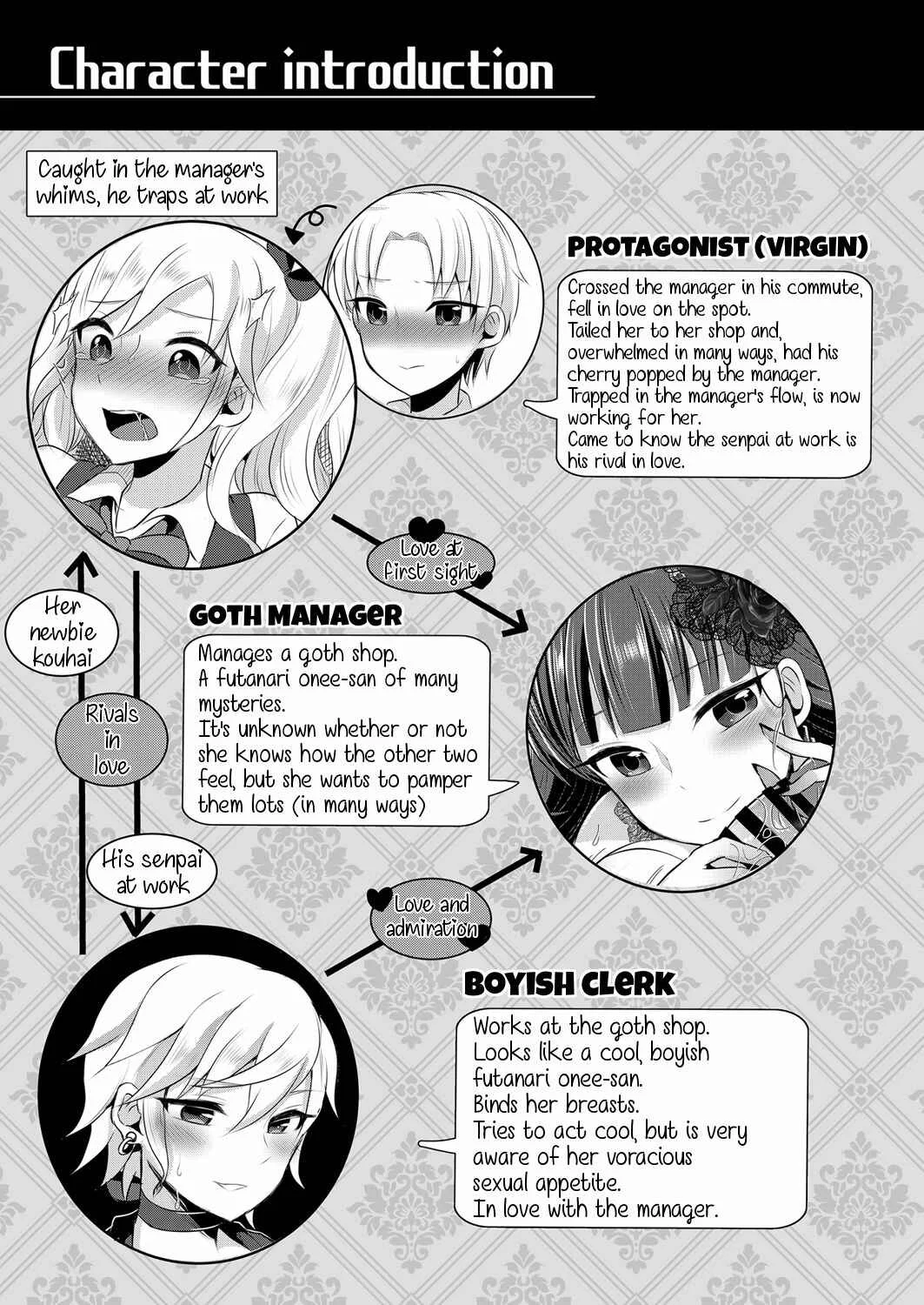 Boku ga Hitomebore Shita Gothic Onee-san wa Futanari datta Ken Chapter 3 - Page 4