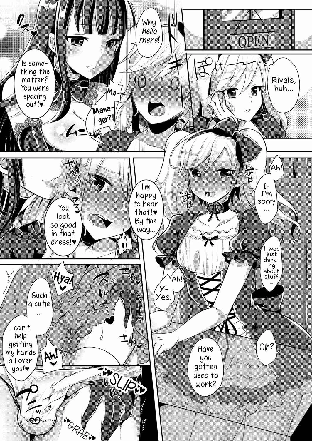Boku ga Hitomebore Shita Gothic Onee-san wa Futanari datta Ken Chapter 3 - Page 6