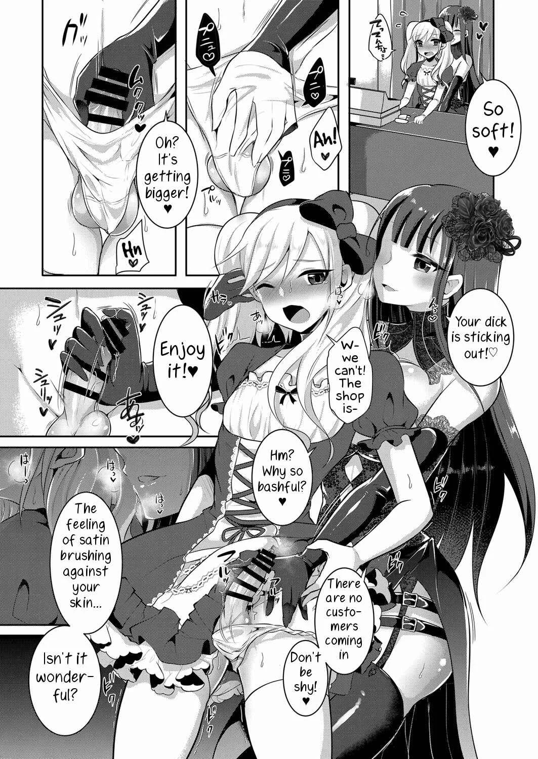 Boku ga Hitomebore Shita Gothic Onee-san wa Futanari datta Ken Chapter 3 - Page 7