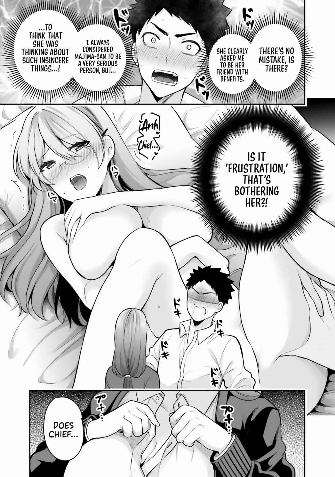 Boku no Kanojo ga Kyonyuu Dattara. Oppai Anthology Comic Chapter 3: Majima-San: The Insincere Colleague - Watari Sae - Page 8