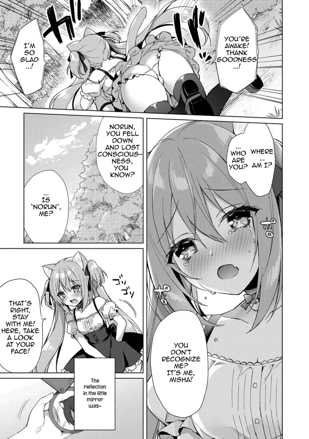 Boku no Risou no Isekai Seikatsu - Tensei shitara Kemomimi Musume darake no Sekai de Harem ni Chapter 1: Where I've Reincarnated... - Page 12