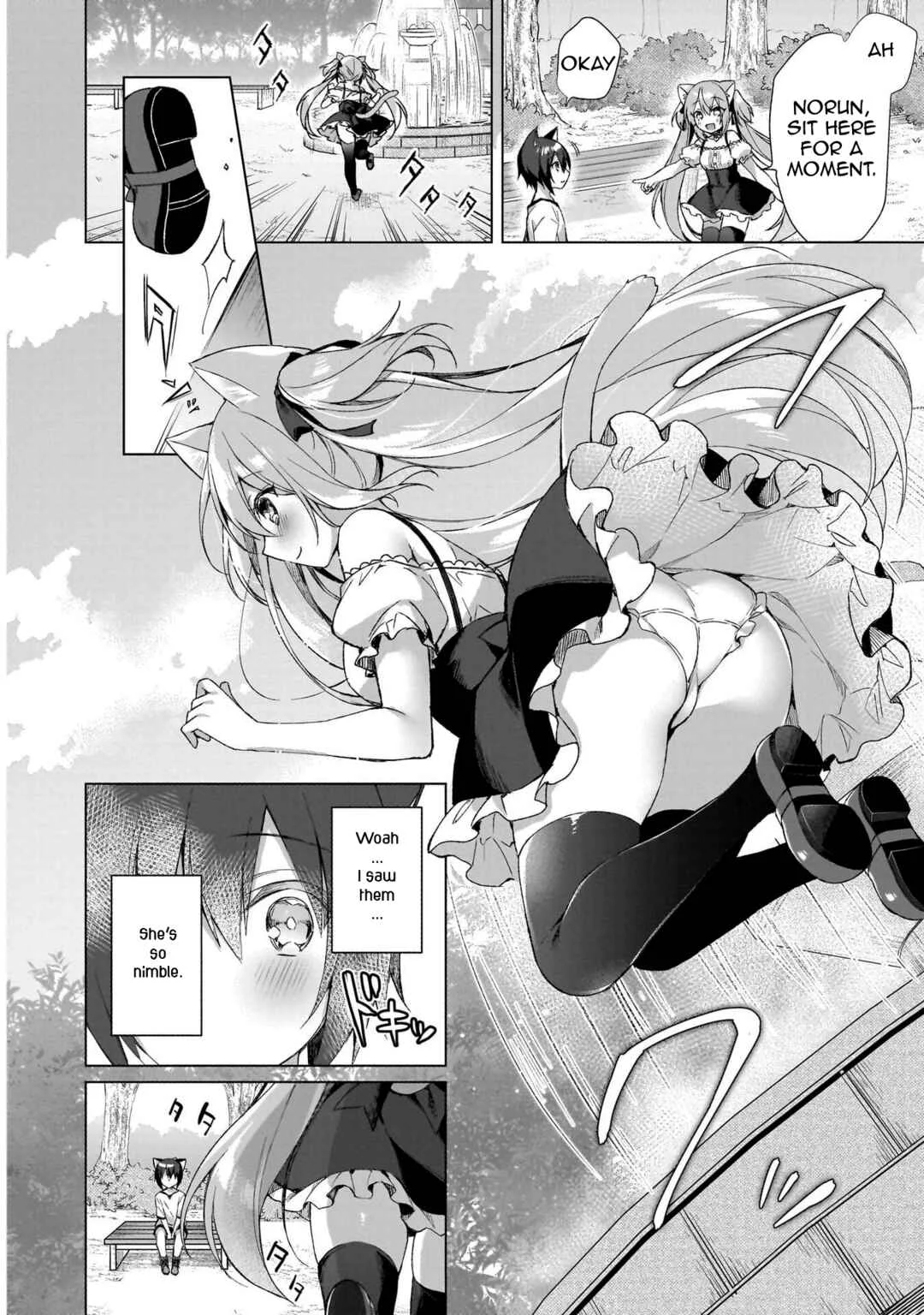 Boku no Risou no Isekai Seikatsu - Tensei shitara Kemomimi Musume darake no Sekai de Harem ni Chapter 1: Where I've Reincarnated... - Page 19